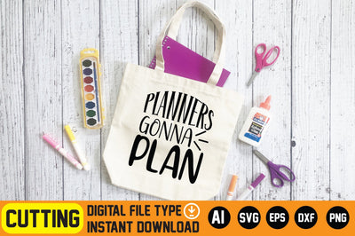 Planners Gonna Plan SVG CraftlabSvg29 