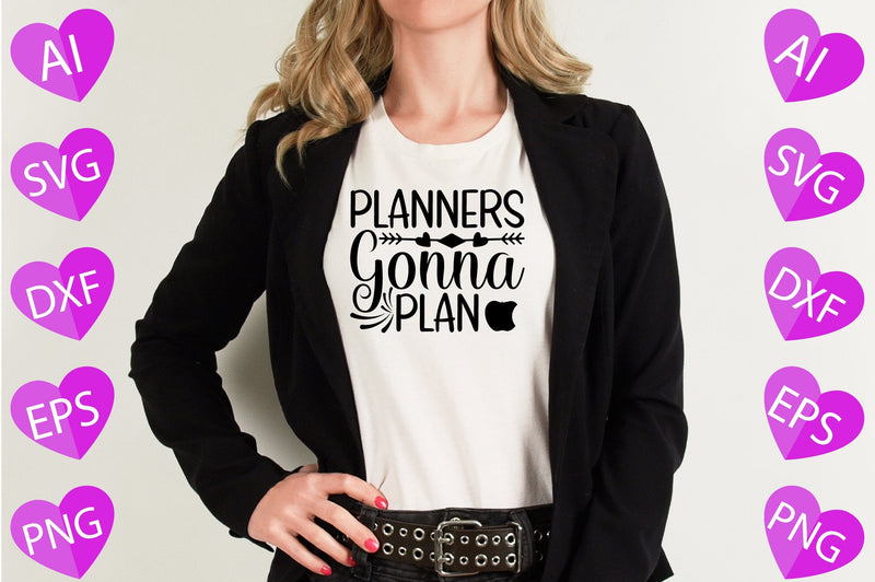 Planners Gonna Plan SVG CraftlabSvg29 
