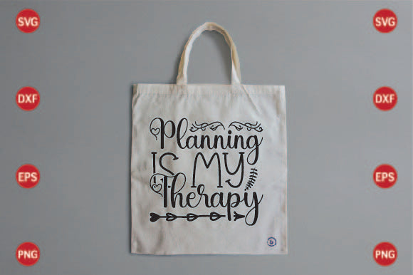 Planning is My Therapy SVG CraftlabSvg29 