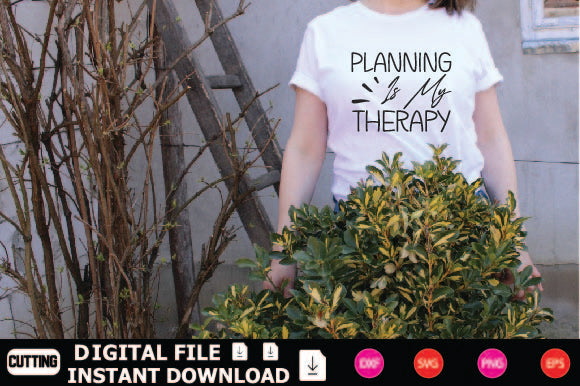 Planning Is My Therapy SVG Shahin alam 