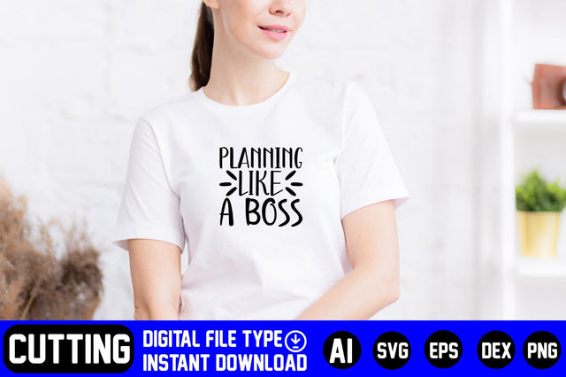 Planning Like a Boss SVG CraftlabSvg29 