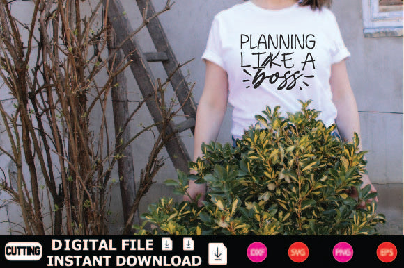 Planning Like A Boss SVG Shahin alam 