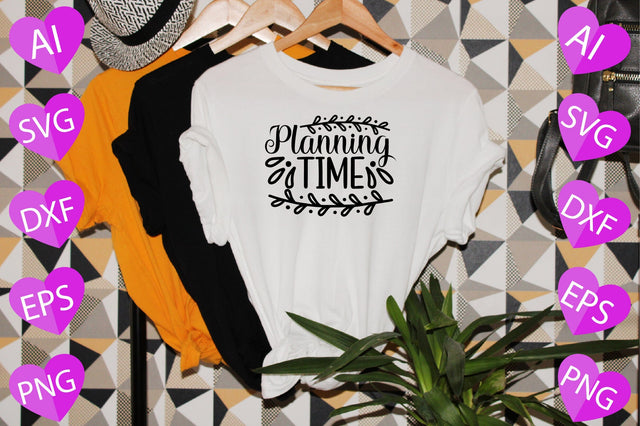 Planning Time SVG CraftlabSvg29 