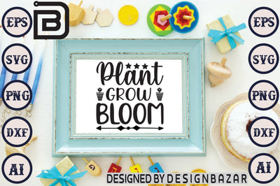 Plant Grow Bloom SVG Craftlabsvg24 
