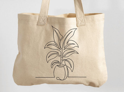 Plant in a pot 4 Machine Embroidery Design Embroidery/Applique DESIGNS Angie 