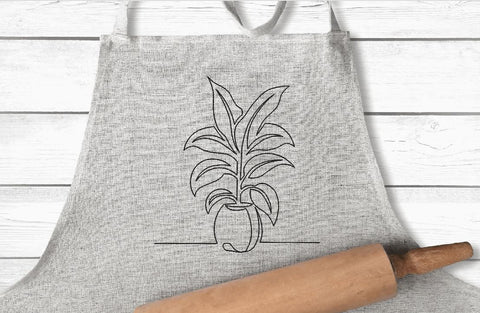 Plant in a pot 4 Machine Embroidery Design Embroidery/Applique DESIGNS Angie 