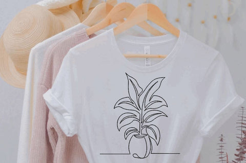 Plant in a pot 4 Machine Embroidery Design Embroidery/Applique DESIGNS Angie 