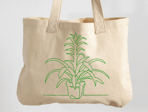Plant in a Pot 8 Machine Embroidery Design Embroidery/Applique DESIGNS Angie 