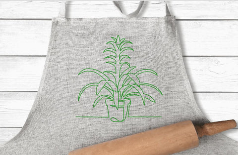 Plant in a Pot 8 Machine Embroidery Design Embroidery/Applique DESIGNS Angie 