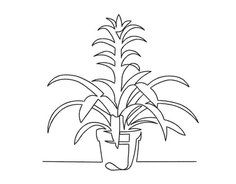 Plant in a Pot 8 Machine Embroidery Design Embroidery/Applique DESIGNS Angie 