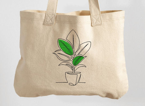 Plant in a Pot Machine Embroidery Design Embroidery/Applique DESIGNS Angie 