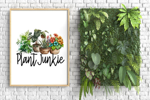 Plant junkie Sublimation PNG Sublimation Regulrcrative 