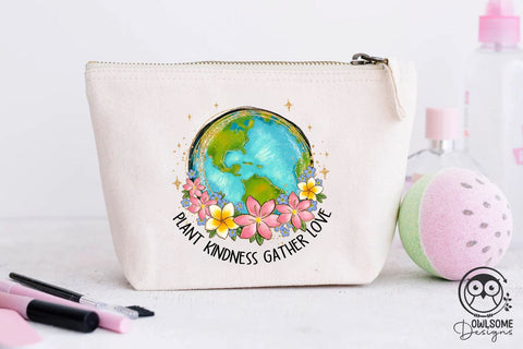 Plant Kindness Gather Love Earth Png Sublimation Owlsome.Designs 