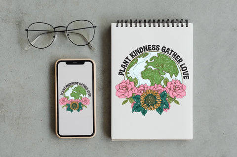 Plant Kindness Gather Love Earth Sublimation Sublimation Jagonath Roy 