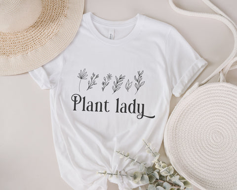Plant Lady SVG, Plant Mom svg, Plant Lover svg, Crazy Plant Lady svg, Gardening Quotes svg, Gardening Svg, Plants Svg, Funny Svg files SVG Fauz 