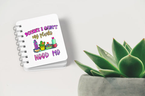 Plant Lover Stickers Bundle I Gardening Stickers Bundle SVG Happy Printables Club 