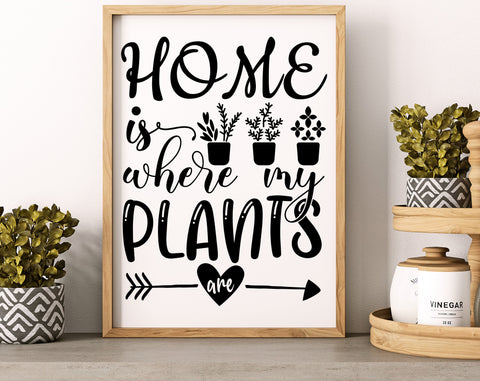 Plant Lover SVG Bundle, 6 Designs, Crazy Plant Lady SVG, Easily Distracted By Plants SVG, Plants Quotes SVG, Plant Sayings SVG SVG HappyDesignStudio 