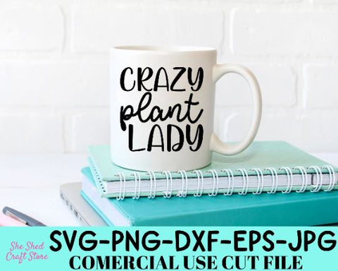 Plant Lover SVG Bundle | Gardening Svg | Crazy Plant Lady Svg | Houseplant Svg SVG She Shed Craft Store 
