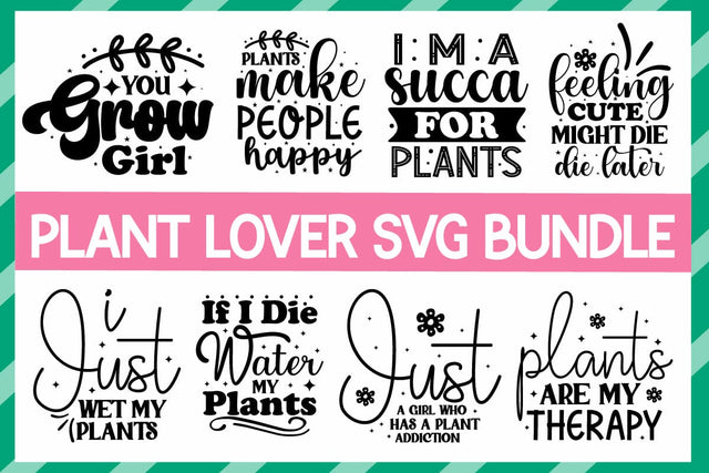 Plant Lover Svg Bundle SVG designmaster24 