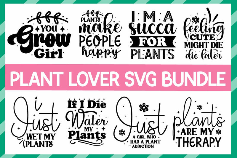 Plant Lover Svg Bundle SVG designmaster24 