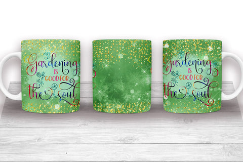 Plant Lovers Mug Sublimation I Gardening Mugs PNG I Mug PNG Sublimation Happy Printables Club 