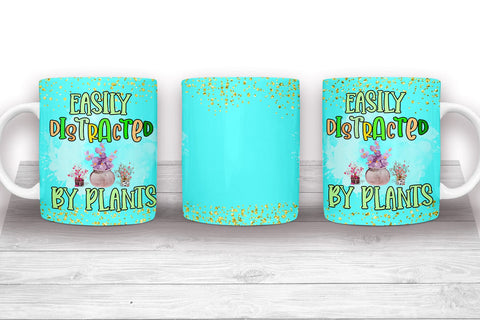 Plant Lovers Mug Sublimation I Gardening Mugs PNG I Mug PNG Sublimation Happy Printables Club 
