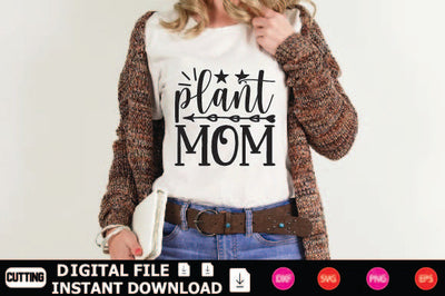 Plant Mom SVG Shahin alam 