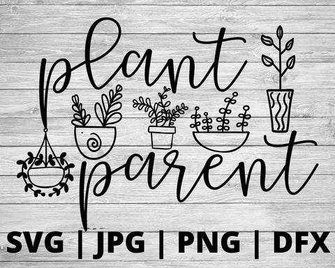 Plant Parent SVG Good Morning Chaos 