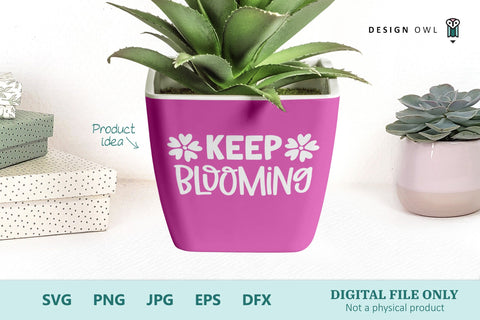 Plant Pot SVG Bundle - SVG Files SVG Design Owl 