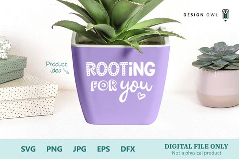 Plant Pot SVG Bundle - SVG Files SVG Design Owl 