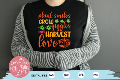 plant smiles grow giggles harvest love SVG md faruk hossain 