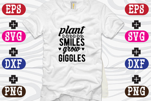 plant smiles grow giggles SVG Nurstore 