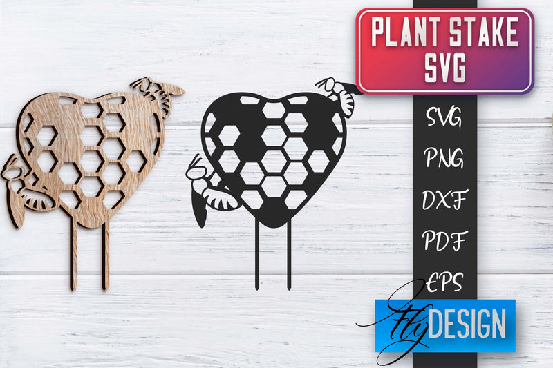 Plant Stakes SVG | Plant Stakes SVG Design SVG Fly Design 