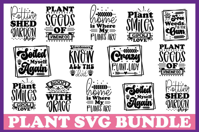 Plant SVG Bundle, Gardening svg bundle, Plant mama bundle, Plant lover shirt SVG for Cricut, Crazy plant lady SVG bundle SVG designmaster24 