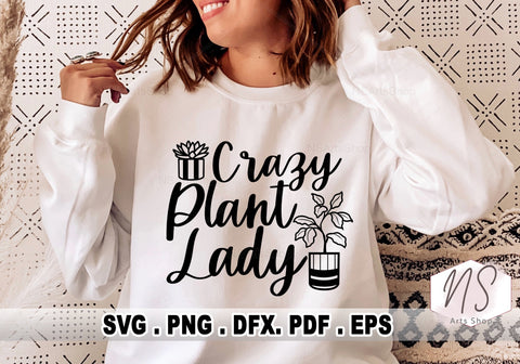 Plant SVG Bundle, Gardening svg bundle, Plant mama bundle, Plant lover shirt SVG for Cricut, Crazy plant lady SVG bundle SVG NS Arts Shop 