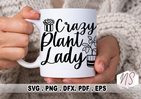 Plant SVG Bundle, Gardening svg bundle, Plant mama bundle, Plant lover shirt SVG for Cricut, Crazy plant lady SVG bundle SVG NS Arts Shop 