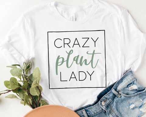 Plant SVG Bundle - Plant mama tee bundle - Plant lover shirt SVG for Cricut - Crazy plant lady SVG bundle - Digital Download SVG Isobel Jade Designs 