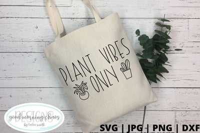 Plant vibes only SVG Good Morning Chaos 