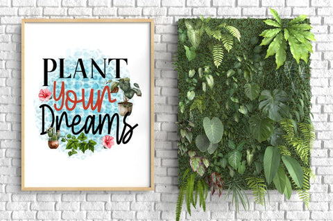 Plant your dreams Sublimation PNG Sublimation Regulrcrative 