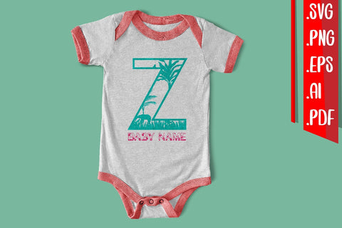 Plants and Animal Letter A-Z Svg Cut eps ai Png files SVG zafrans studio 