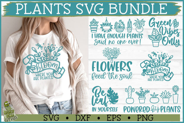 Plants Mini SVG Bundle SVG Crunchy Pickle 