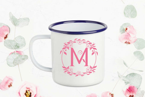 Platinum Monogram Font LetterdayStudio 