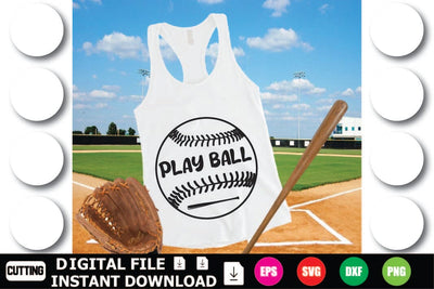 Play Ball SVG Shahin alam 