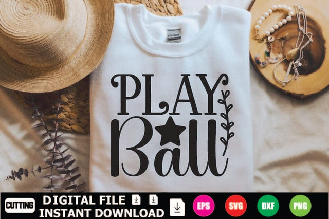 Play Ball SVG Shahin alam 
