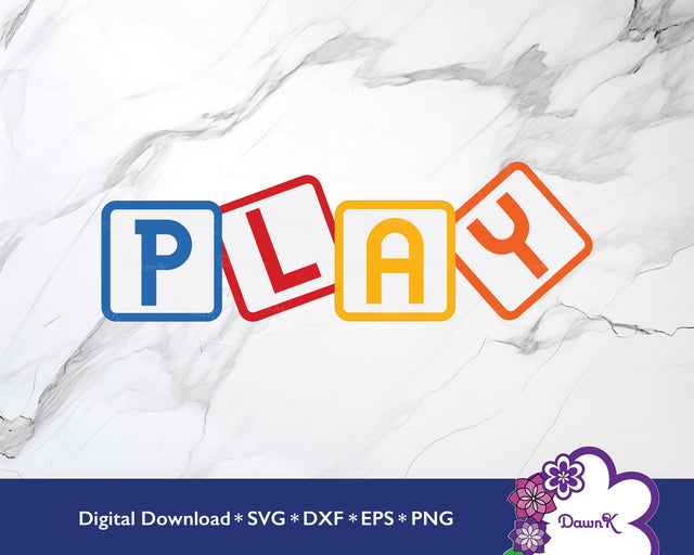 Play Blocks SVG | Build, Create, and Learn SVG DawnKDesigns 