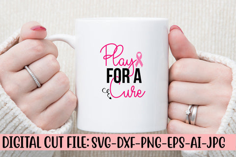 Play For A Cure SVG Cut File SVG Syaman 