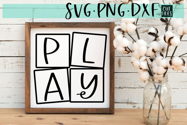 Play Nursery Sign SVG | Free For Commercial Use SVG RedFoxDesignsUS 