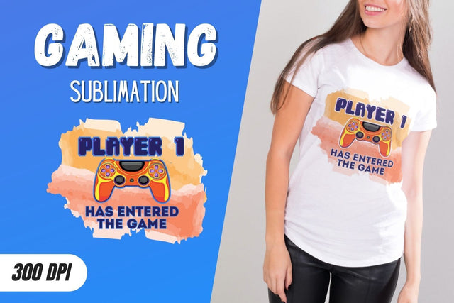 Player 1 has entered the game Sublimation Sublimation SvgOcean 