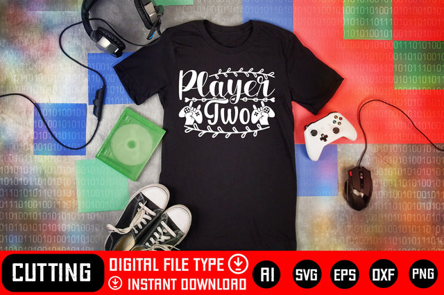 Player Two SVG CraftlabSvg29 