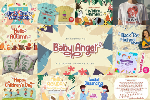 Playful Display Font Bundle Vol 4 Font StringLabs 